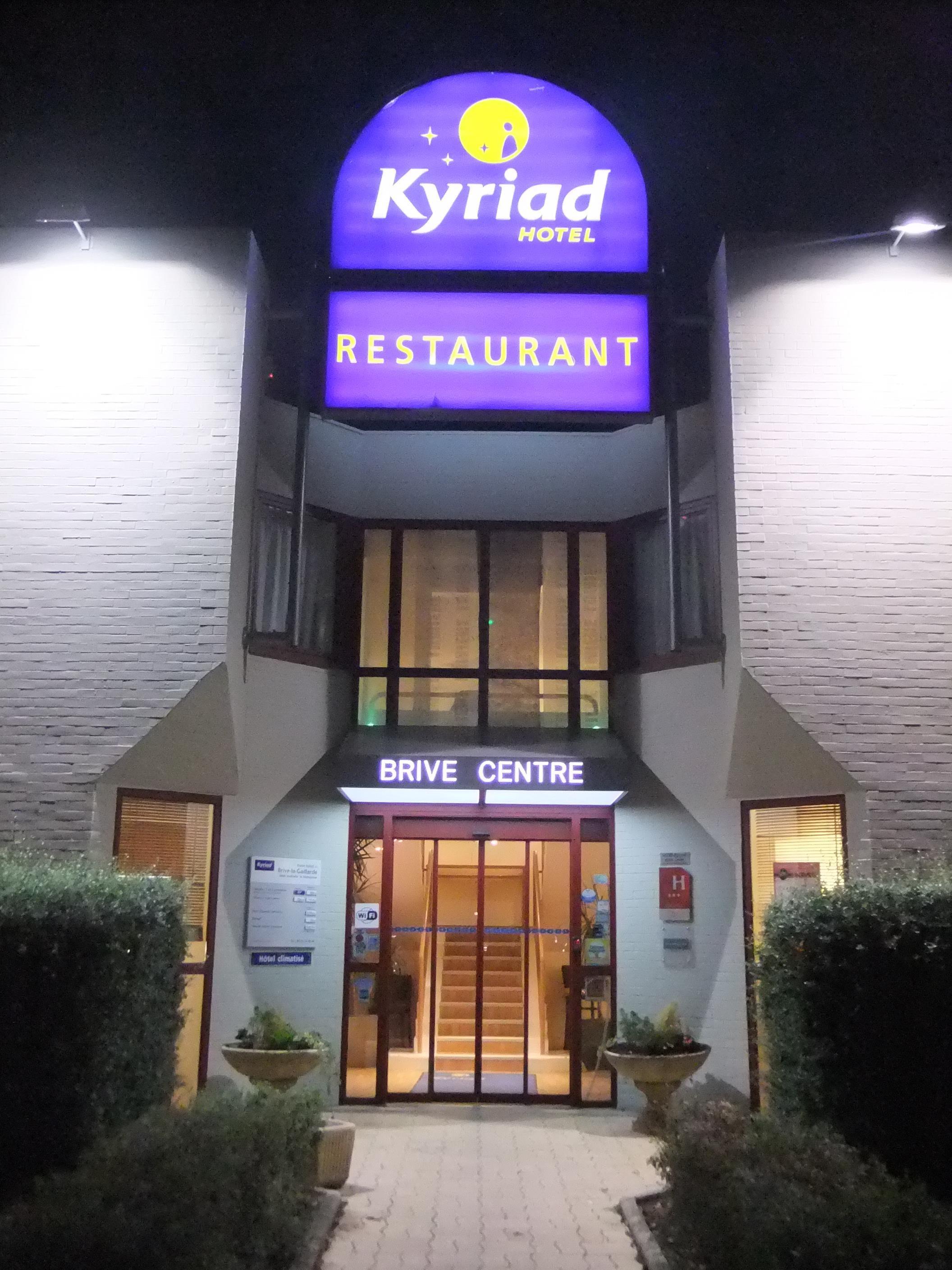 Hotel Restaurant Kyriad Brive Centre Экстерьер фото